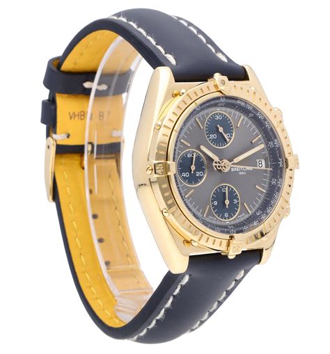 breitling k13047x bezel|solid 18k gold breitling watches for men.